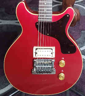 Battipenna In Tartaruga 1 Strato Per Les Paul Junior, Con Staffa Gibson, Artigianale USA