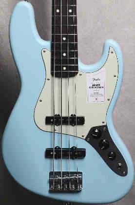 PG 14050 - 43: FENDER JAPAN JUNIOR COLLECTION JAZZ BASS, VINTAGE MINT 3-PLY