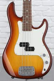 PG 6044 - 118: G & L 2018 FULLERTON DELUXE LB-100 BASS, PARCHMENT 3-PLY