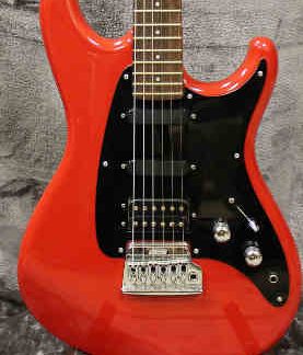 PG 13516 - 70: Ibanez 1986 Roadstar II RG140 HSS, Single Ply Black