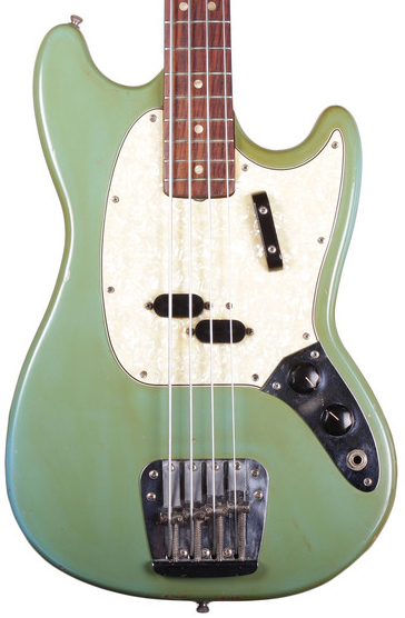 PG 1506 - 117: FENDER 1966 MUSTANG BASS, VINTAGE PEARL