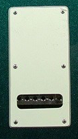PG 6072 - 43: G & L Trem Cover for guitars made before 2016, Vintage Mint 3-ply