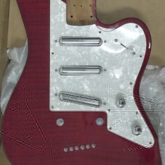 PG 43302 - 100: CHARVEL  SURFCASTER STANDARD - WHITE PEARL