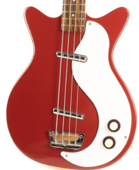 PG 81112 - 64: DANELECTRO 1994 DC-2 BASS - SINGLE PLY WHITE