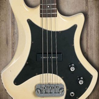 PG 525 - 122: GUILD B 301A BASS, BLACK/PARCHMENT 5-PLY