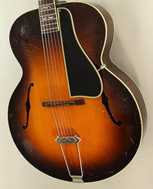 PG 390 - 122: GIBSON L-7 Archtop, 5-Ply Black/Parchment