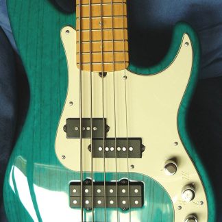 PG 1311 - 43: FENDER AMERICAN DELUXE PRECISION BASS 5 STRING, VINTAGE MINT 3-PLY