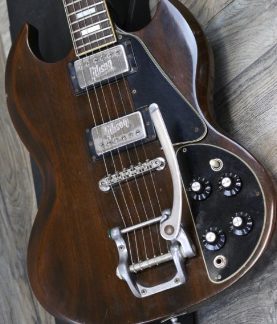 PG 15300 - 122: GIBSON 1972 SG DELUXE, Blk/Parchment 5-ply