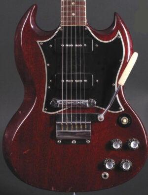 PG 2504 - 122: GIBSON 1968 SG Special Blk/Parchment 5-ply