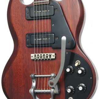 PG 15302 - 70: GIBSON 1971 SG Pro, Single Ply Black